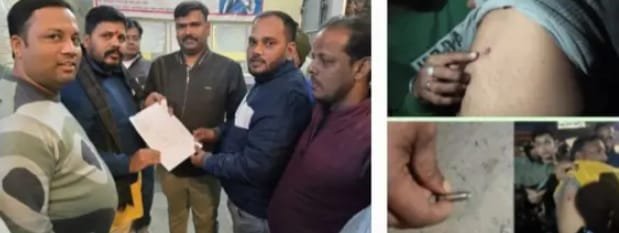 बाइक सवार बदमाशों ने स्वर्ण व्यवसायी पर झोंका फायर, रेस्टोरेंट में घुसकर बचाई जान